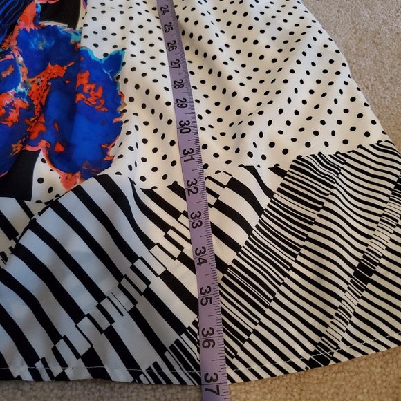 Maia pattern sleeveless dress size 12 NTW - Picture 15 of 15